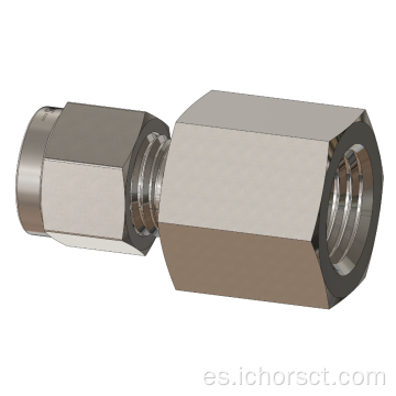 Conector de ajuste de tubo NPT femenino